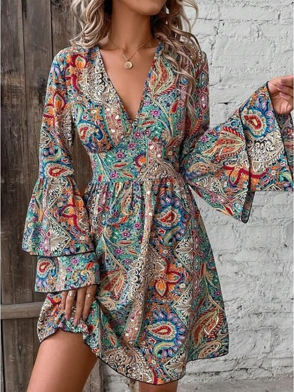 Women's Mini Dress Petite Dress Casual Dress Boho Elegant Dress